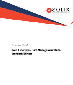 Solix Enterprise Data Management Suite Standard Edition Product User Manual