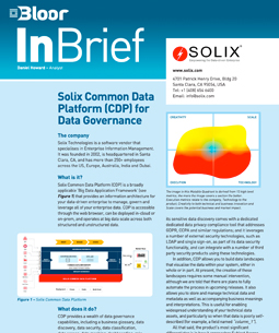 Solix Common Data Platform for Data Governance