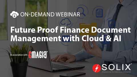 Future Proof Finance Document Management with Cloud & AI
